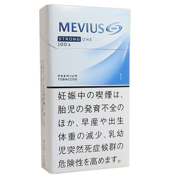 柔和七星梅比乌斯强力1mg长支 日本本土版 20支/盒 单盒/整条