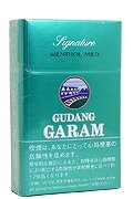 GARAM淡薄荷15mg 进口风味卷烟 20支/盒 单盒/整条