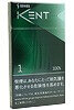 KENT S系列浓薄荷1mg长支 进口风味卷烟 20支/盒 单盒/整条
