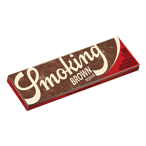 smoking超薄慢燃纸Brown（70mm×37mm） 卷烟耗材 直径70mm×长37mm 约 60 个装