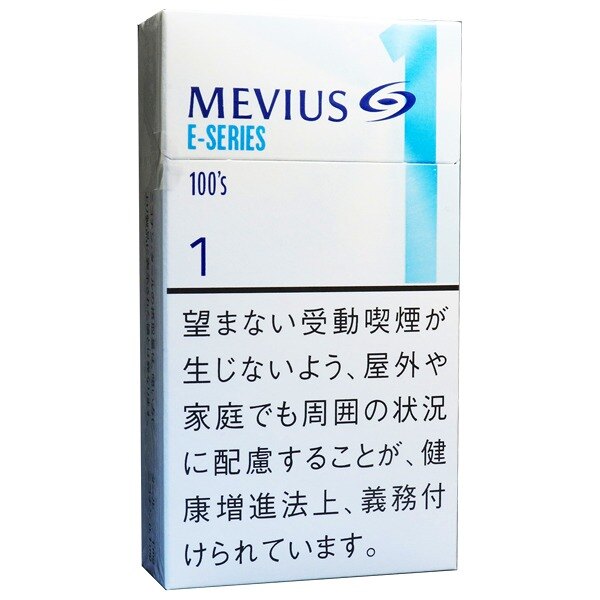 柔和七星梅比乌斯E系列1mg 日本本土版 20支/盒 单盒/整条