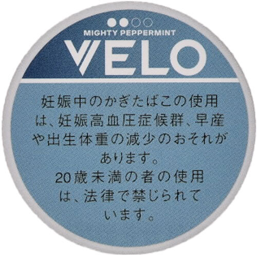 VELO薄荷加强 口含尼古丁袋 单盒/整条