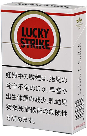 好彩硬盒 进口风味卷烟 11mg 20支/盒 单盒/整条