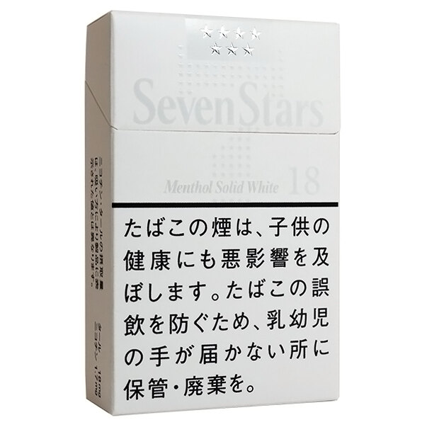 七星18mg白武士 日本本土版 20支/盒 单盒/整条