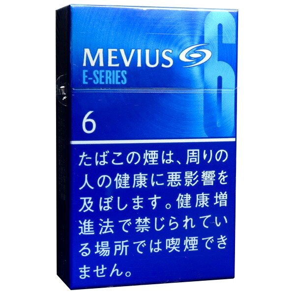 柔和七星梅比乌斯E系列6mg 日本本土版 20支/盒 单盒/整条